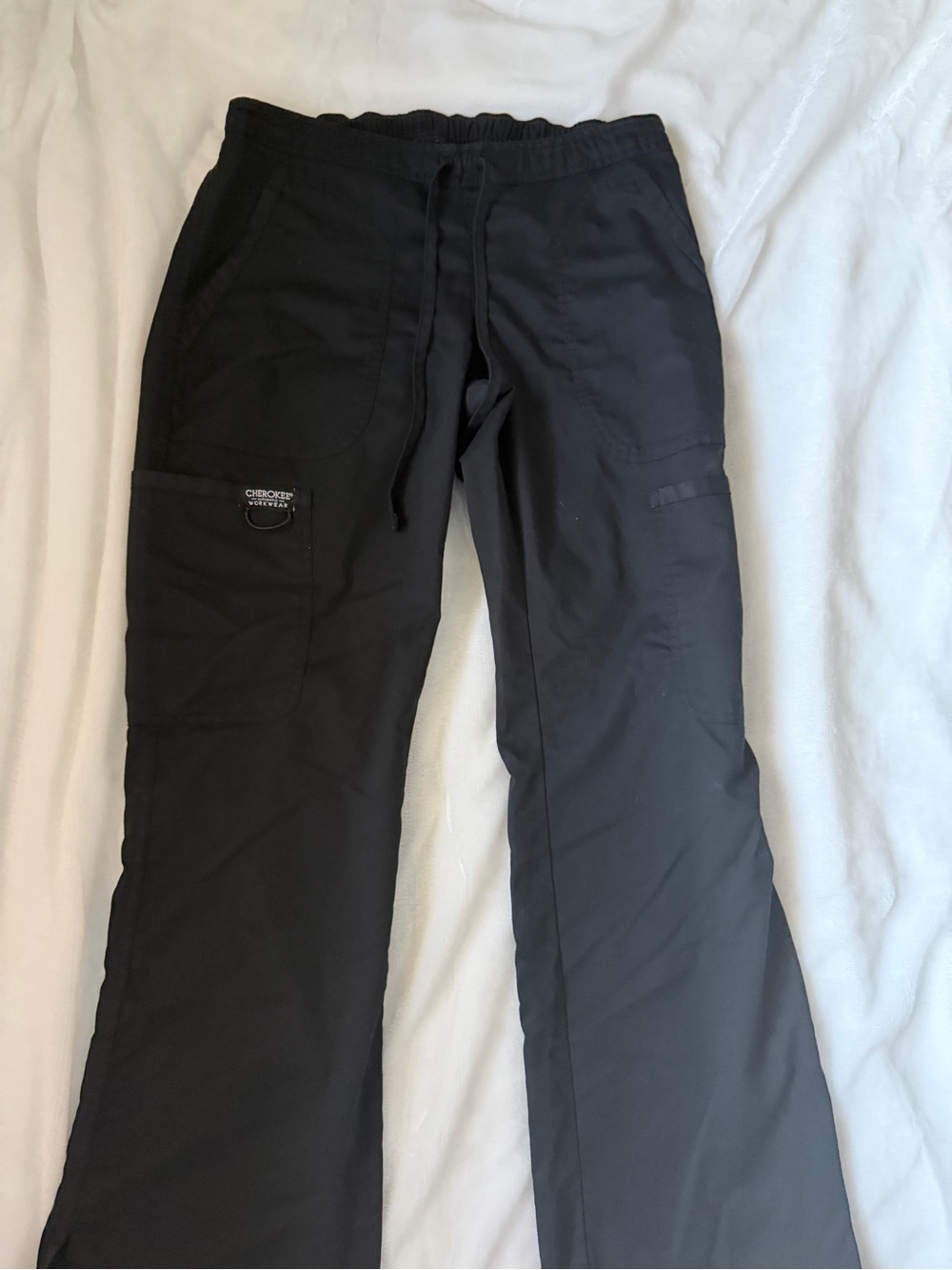 Cherokee Petite Black Scrub Pants